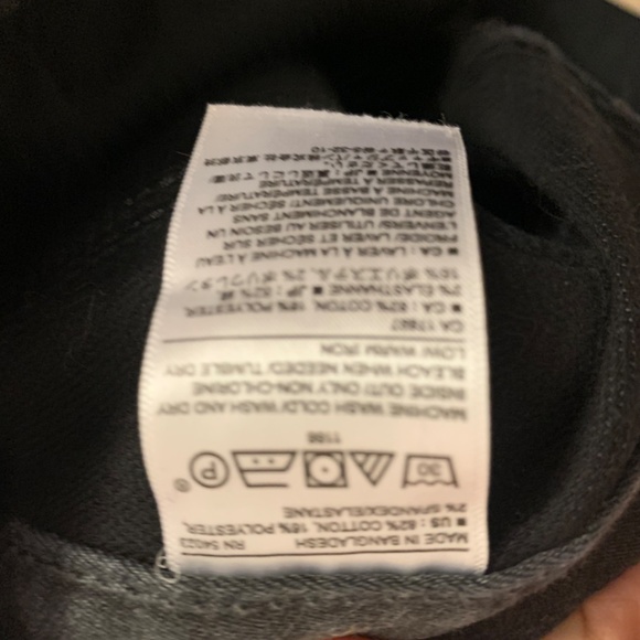 Banana Republic Men’s Gray Jeans, 35x30 slim fit - Picture 4 of 4